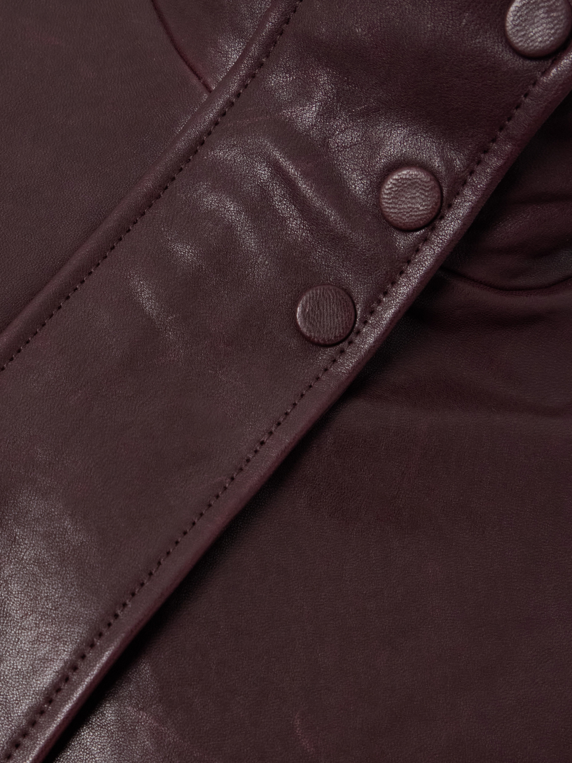 Veronica Beard Bateman cropped leather jacket