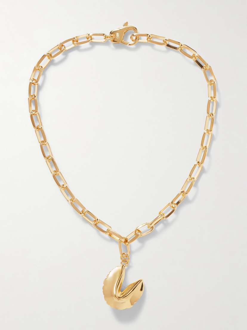 Martha Calvo Good Fortune Gold-plated Necklace
