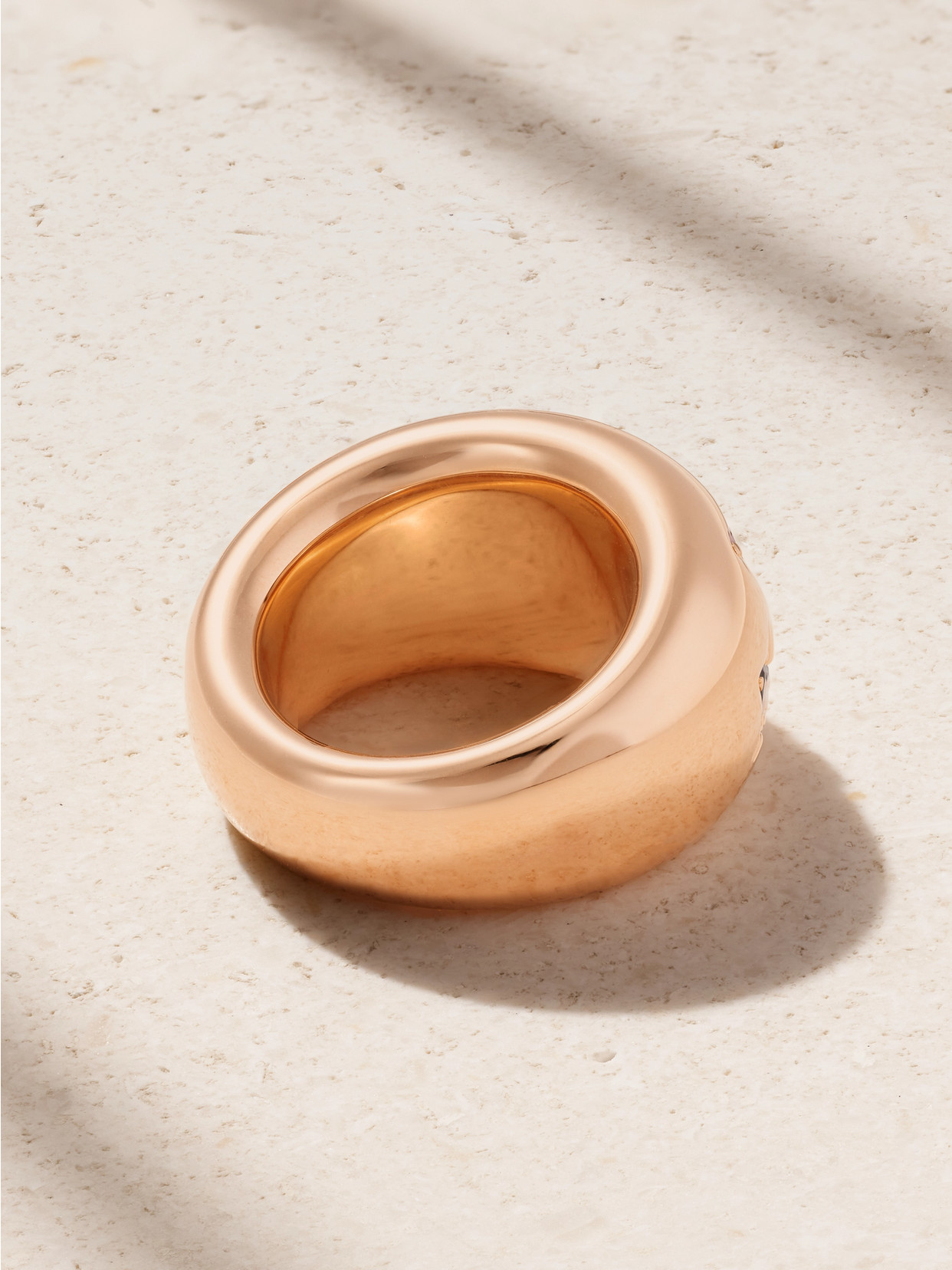 Pomellato Iconica 18-karat Rose Multi-stone Ring In Gold