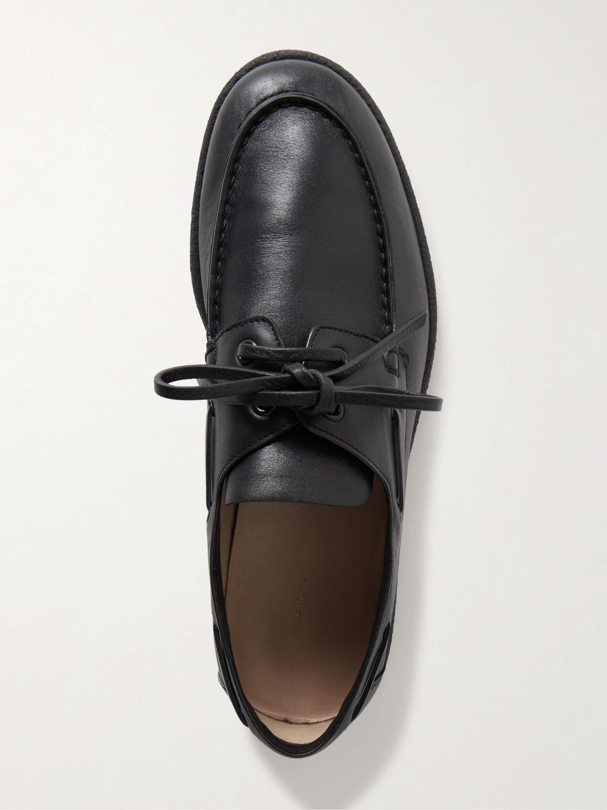 THE ROW Novus Sailor leather loafers | NET-A-PORTER