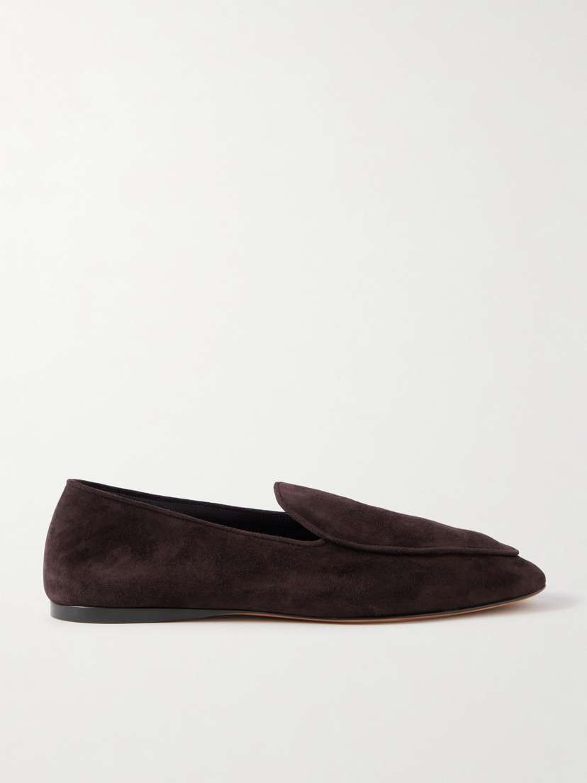 The Row Awar Suede Loafers