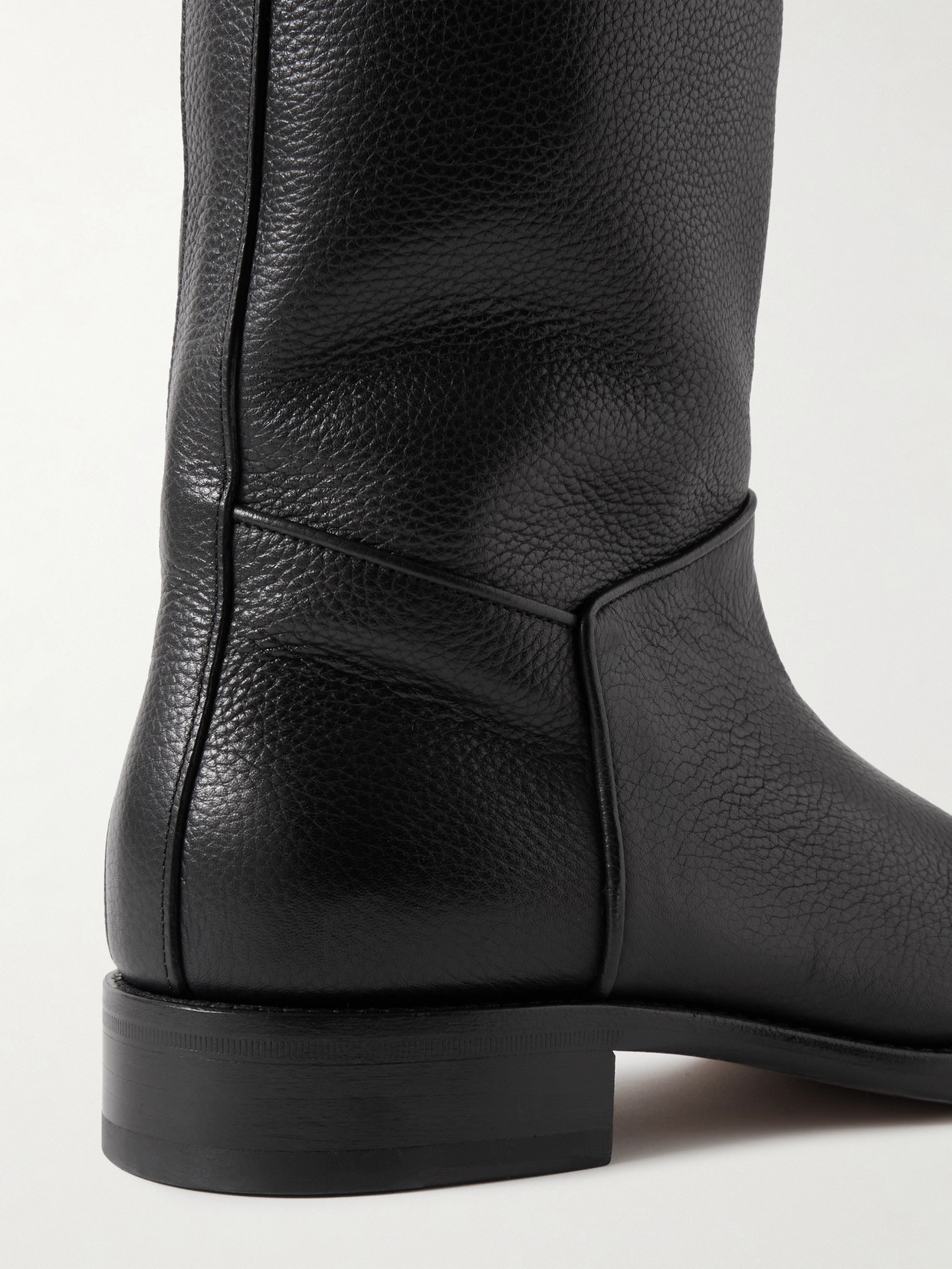 Nobilis Textured-Leather Boots