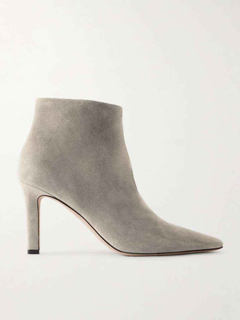 The Row — Carla suede ankle boots