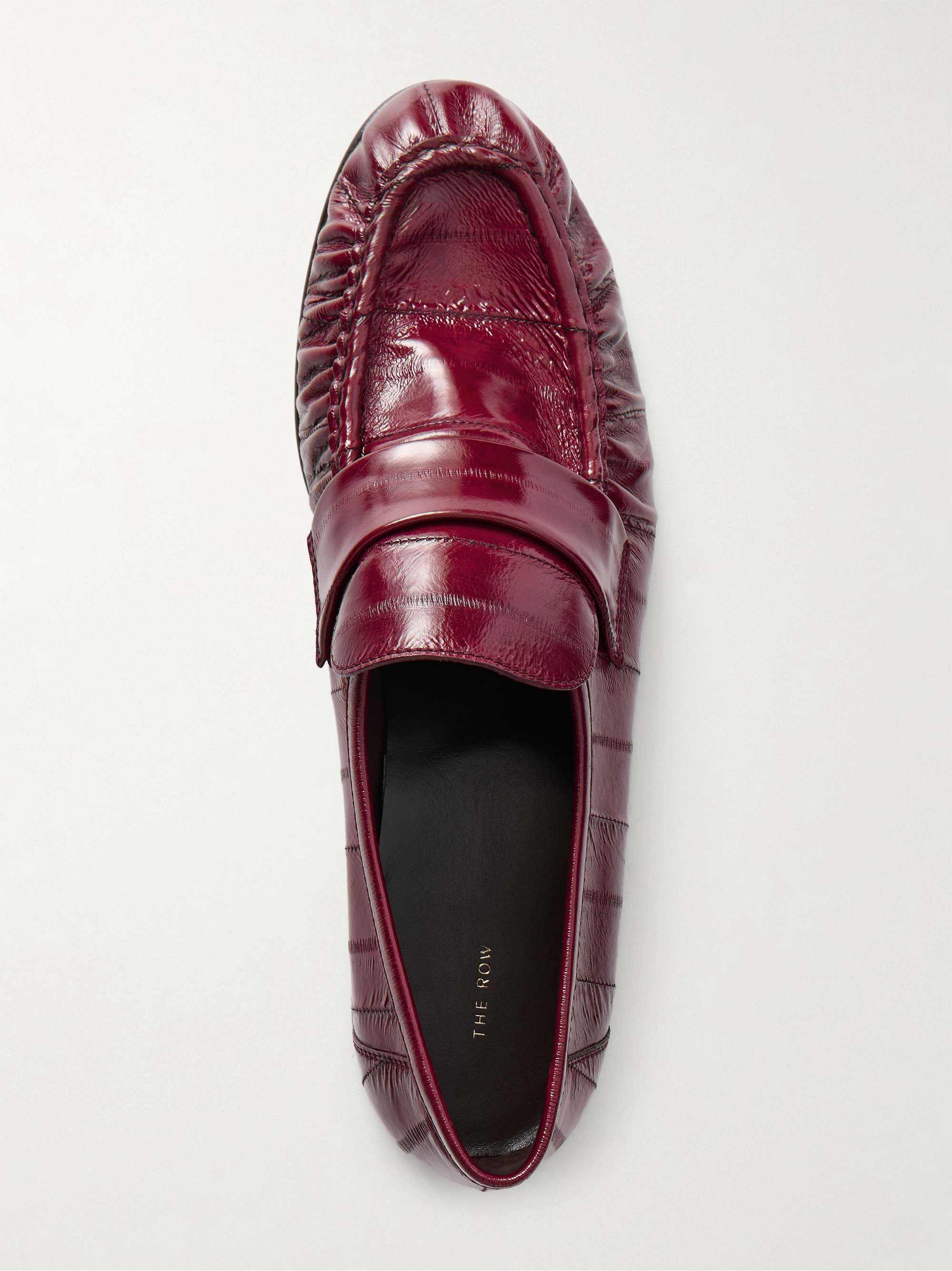 THE ROW Eel loafers | NET-A-PORTER