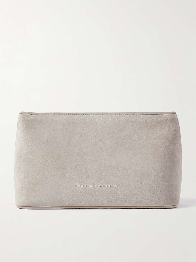 Brunello Cucinelli Suede Pouch