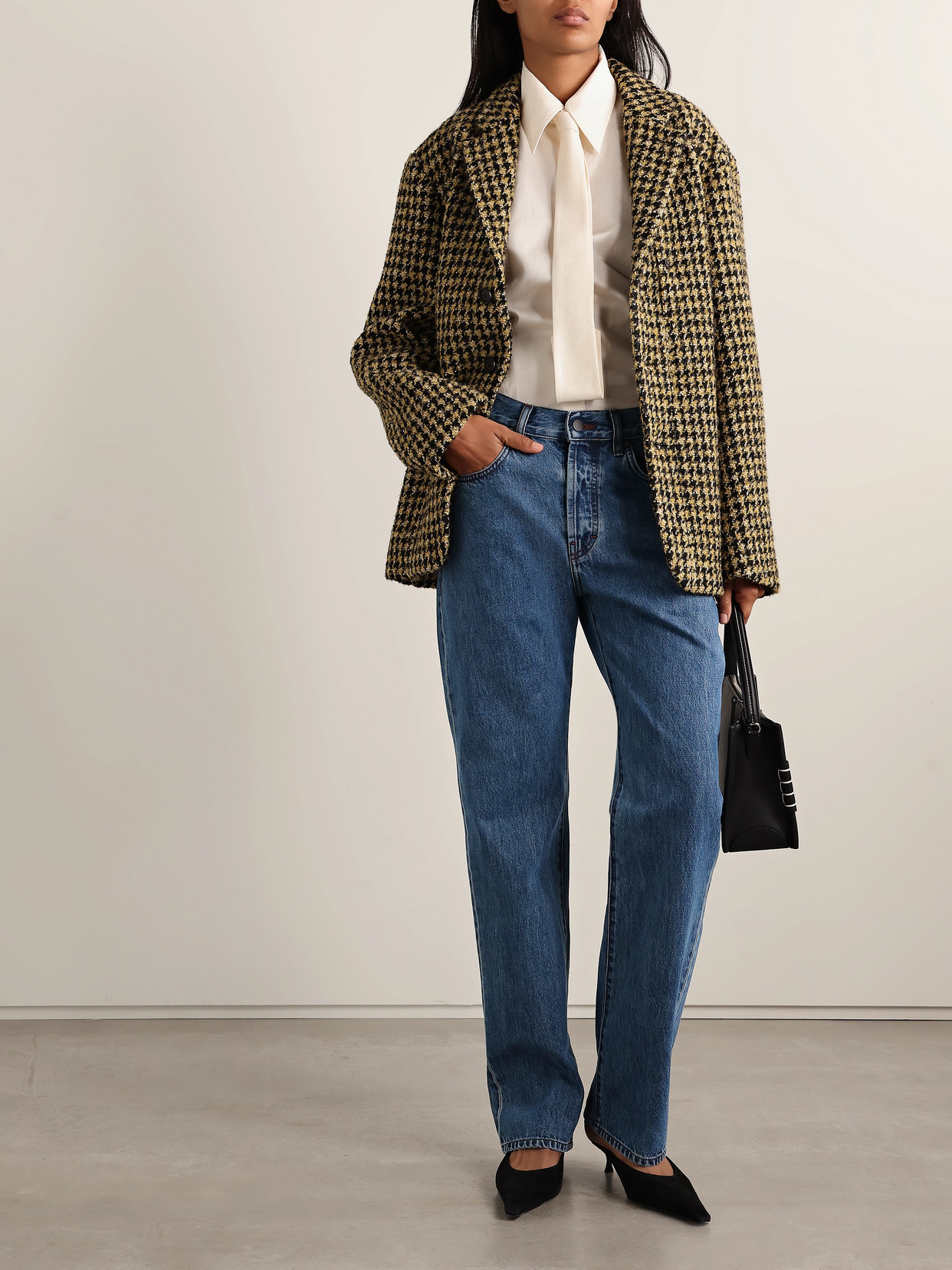 Gabby High-Rise Straight-Leg Jeans