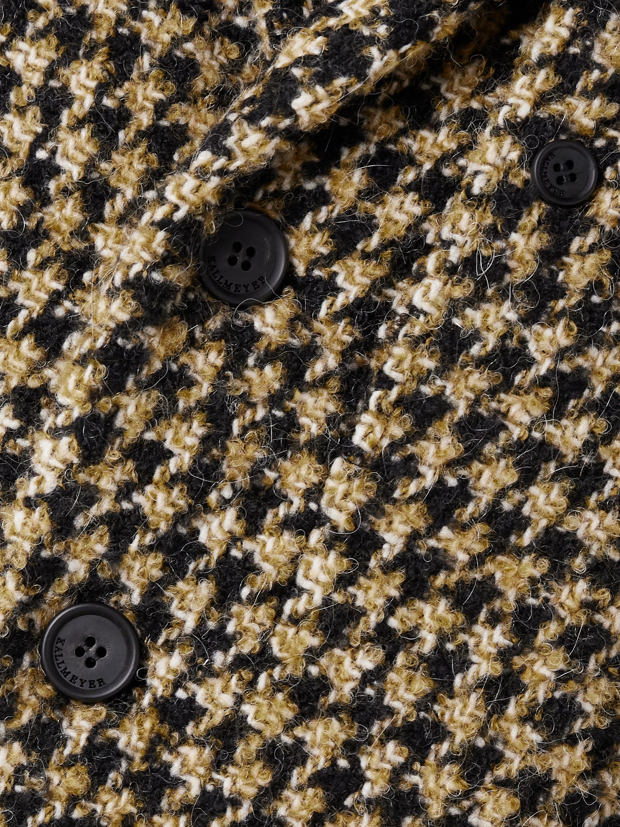 Kallmeyer James Metallic Houndstooth Wool-blend Blazer In Multi