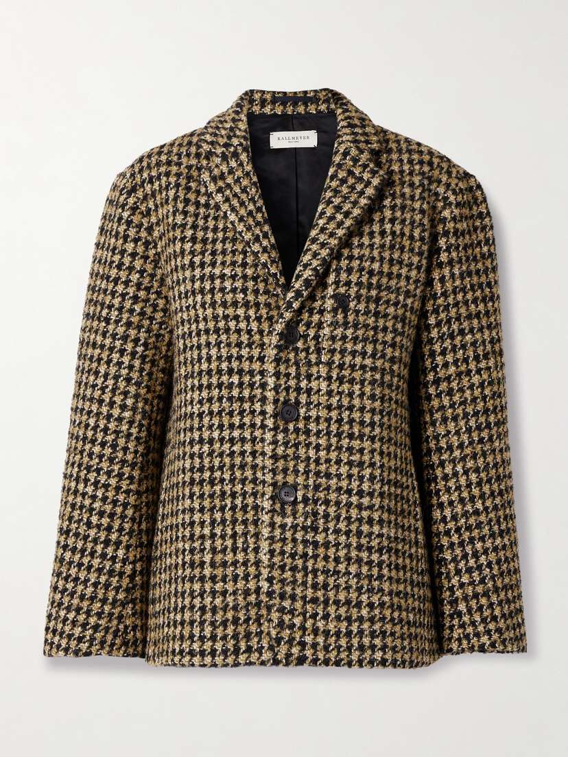 Kallmeyer James Houndstooth Tweed Blazer