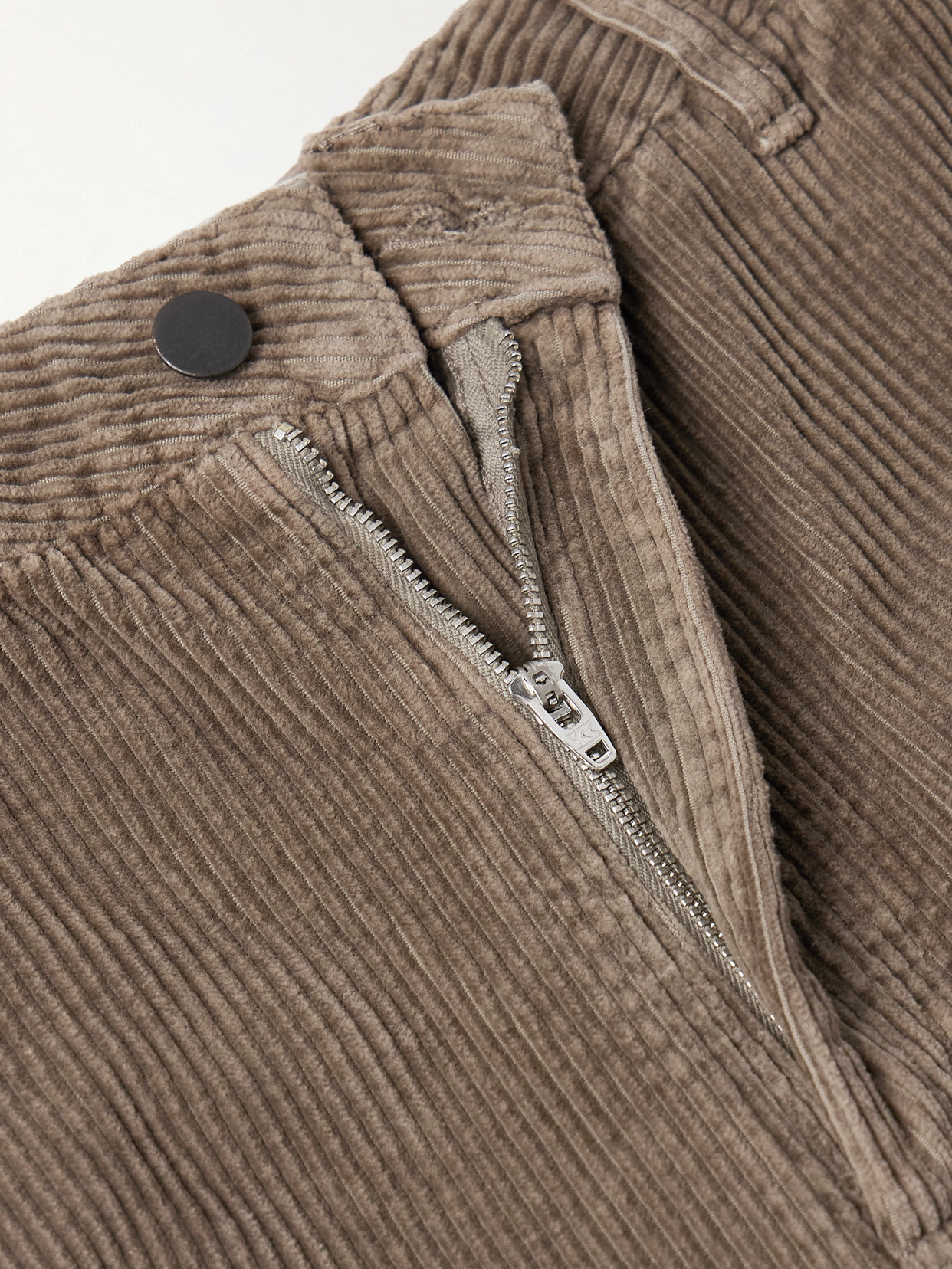 Kallmeyer Cotton-corduroy Wide-leg Pants In Brown