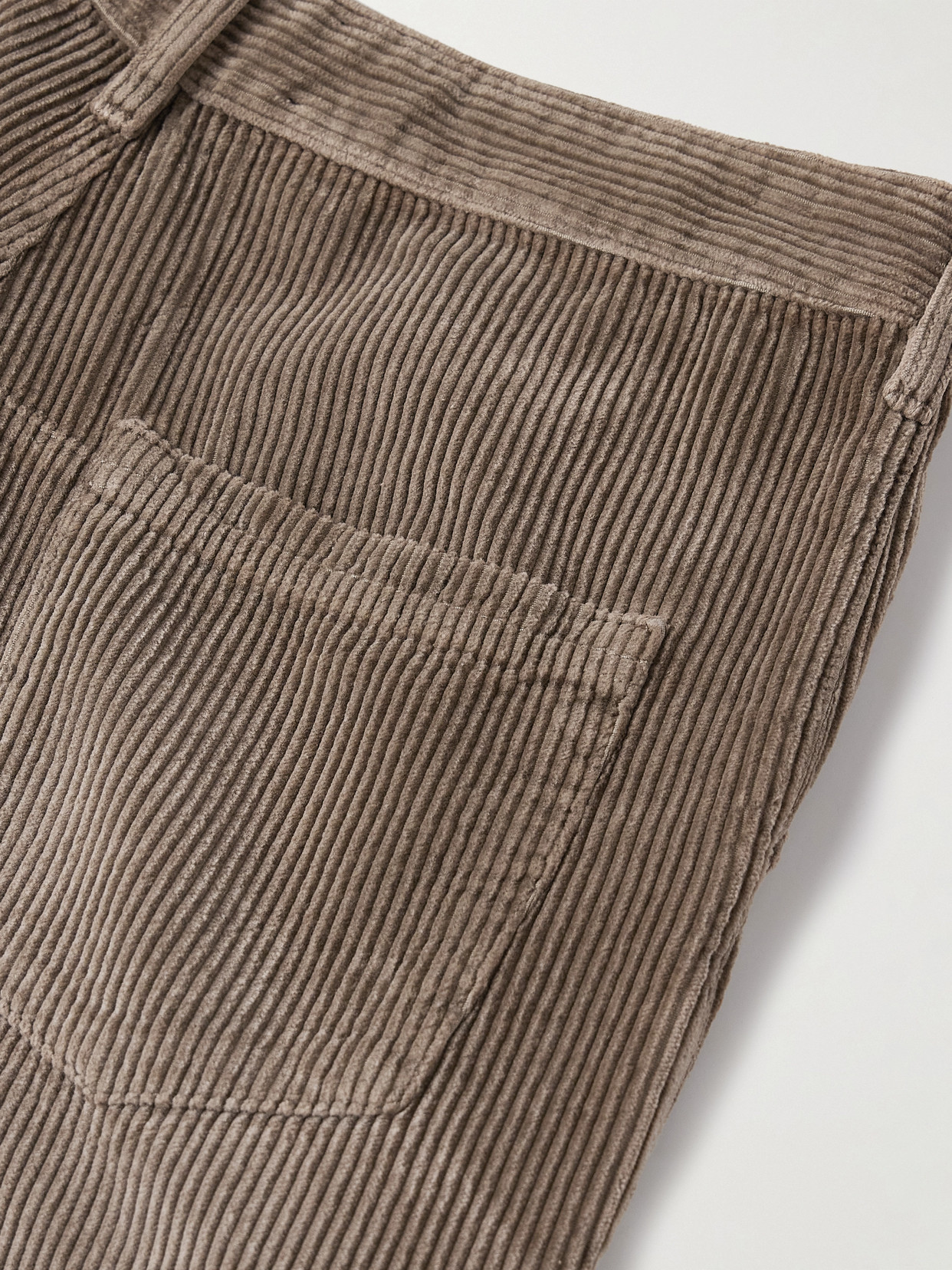 Kallmeyer Cotton-corduroy Wide-leg Pants In Brown
