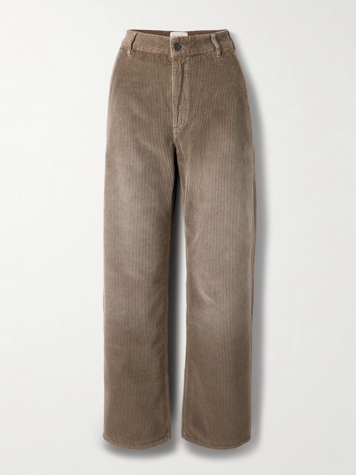 Kallmeyer Cotton-corduroy Wide-leg Pants In Brown