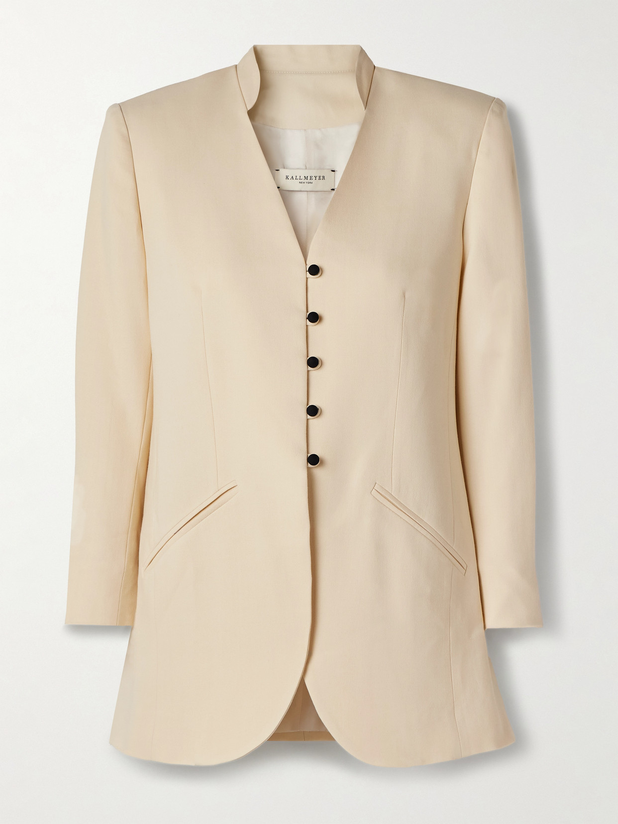 Kallmeyer Ona Twill Blazer In White