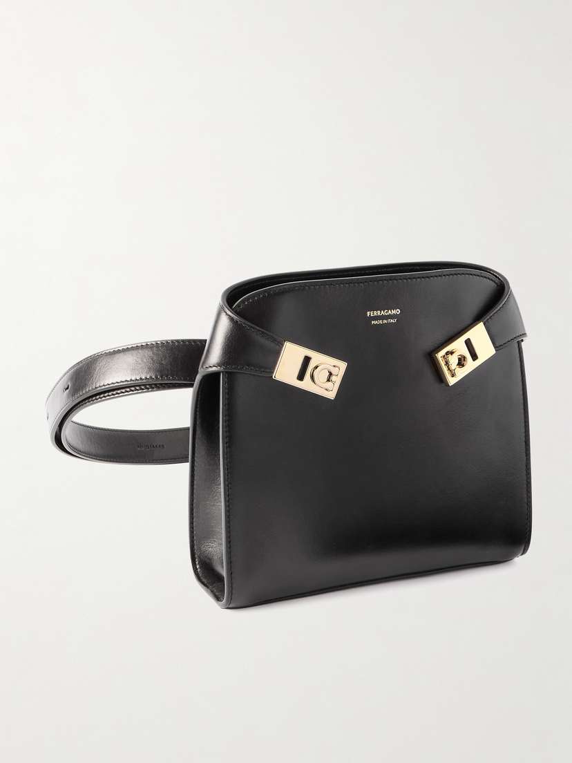 Ferragamo Hug Leather Belt Bag