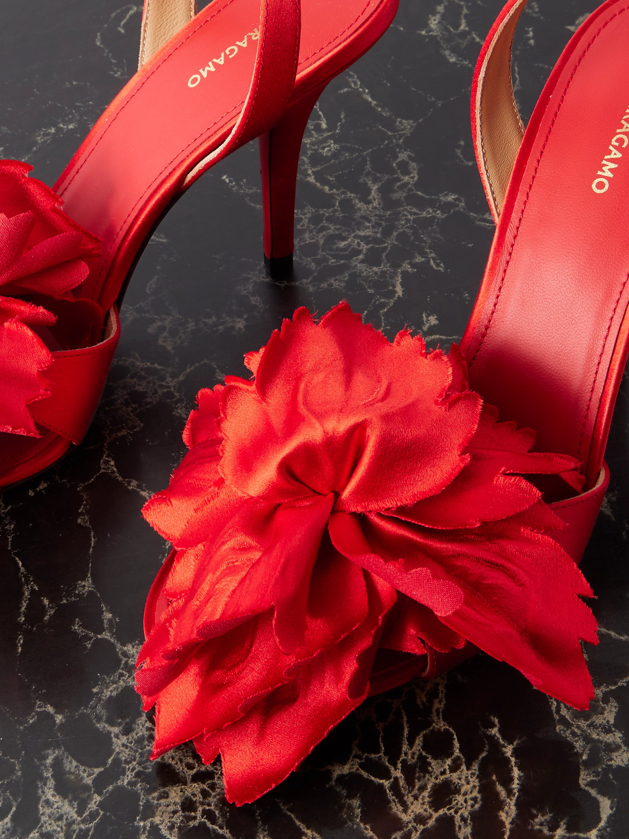 Ghilly Appliquéd Sandals