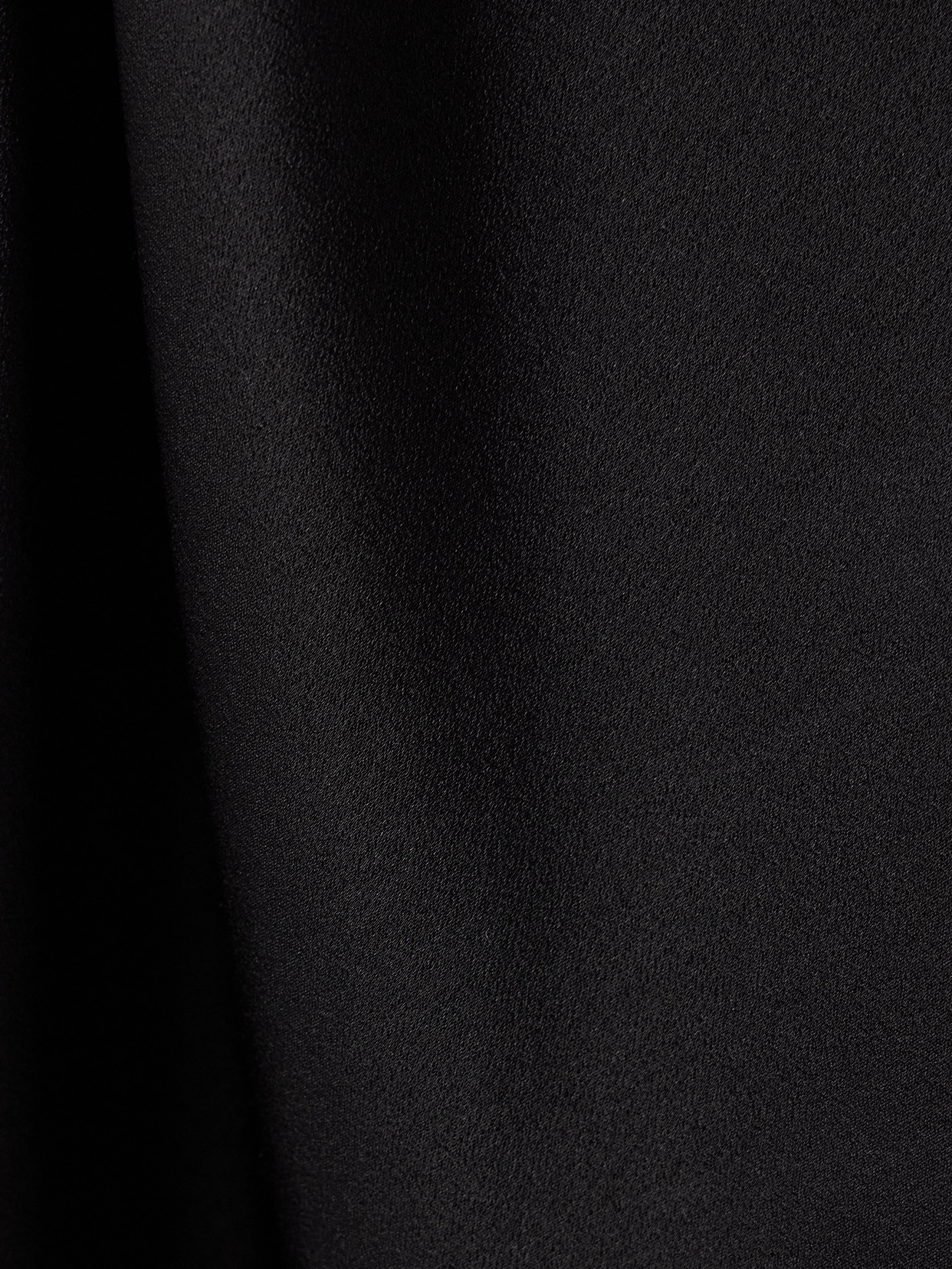 The Row Tefra Cowl-neck Satin Strong-shoulder Maxi Dress In Black