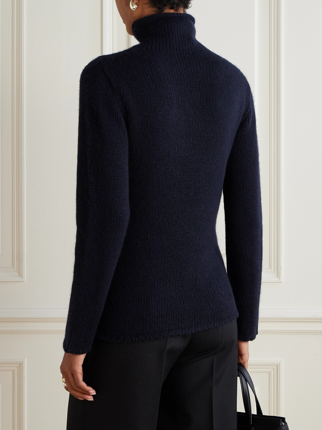 Mariam Cashmere Turtleneck Sweater
