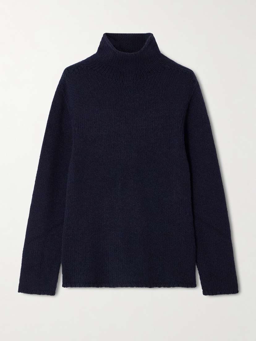 The Row Mariam Cashmere Turtleneck Sweater
