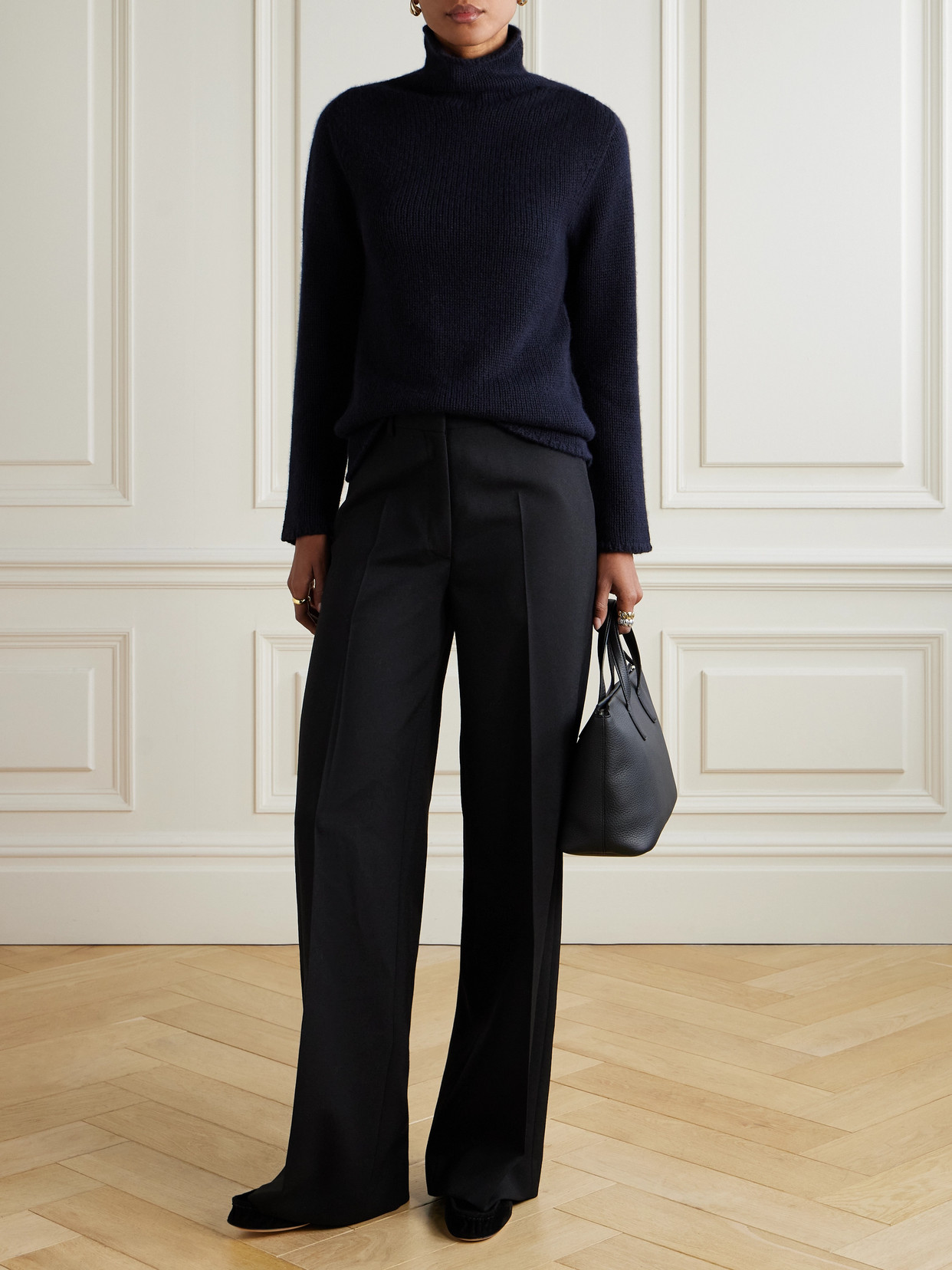 Mariam Cashmere Turtleneck Sweater
