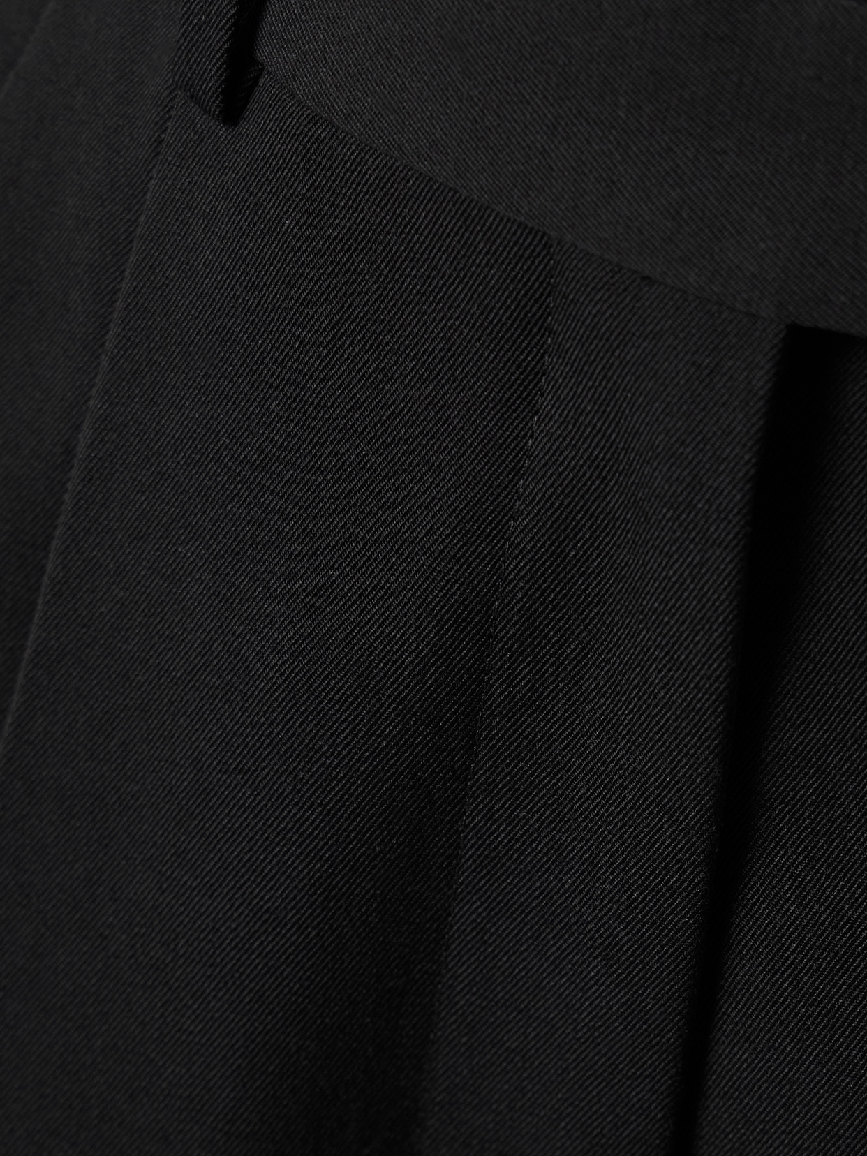 Virgil Pleated Wool-Gabardine Wide-Leg Pants