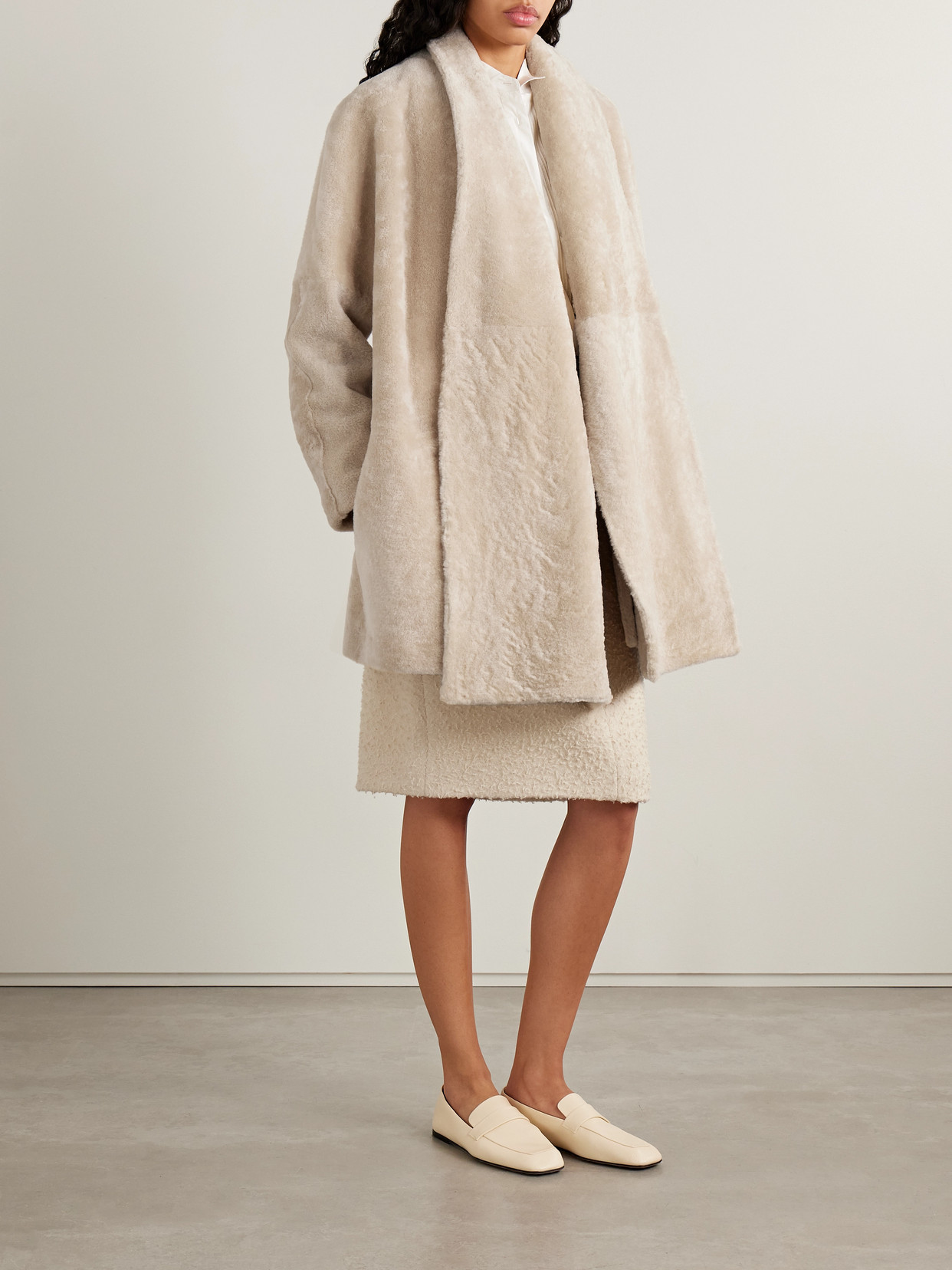Alarise Shearling Coat