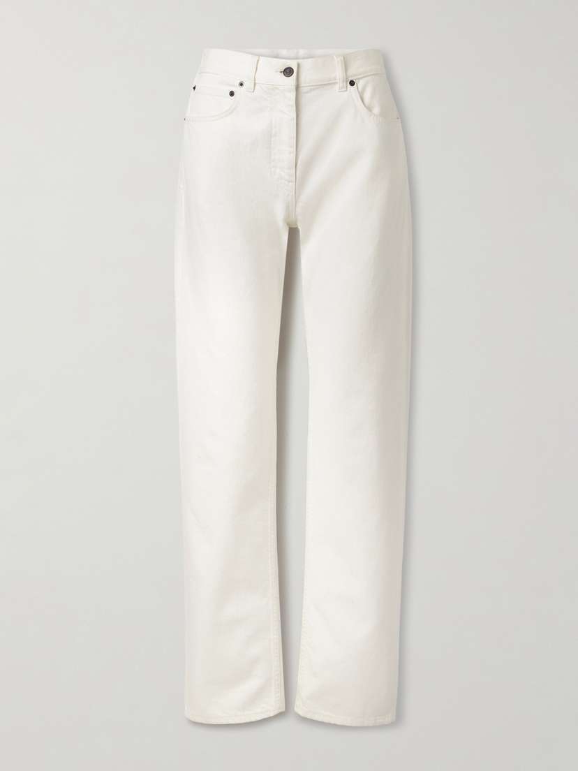 The Row Burty Low-rise Straight-leg Jeans