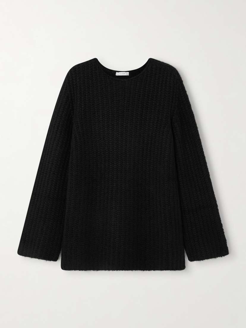 The Row Mirr Ribbed Cashmere Sweater