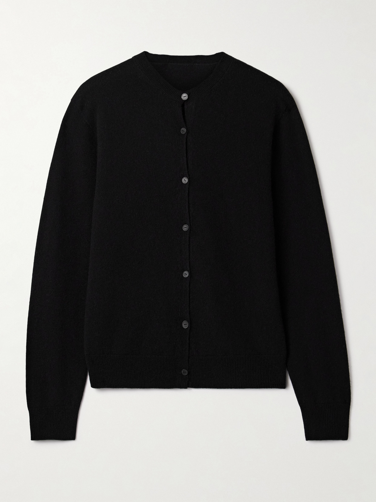 The Row Maui Cashmere Cardigan In Black