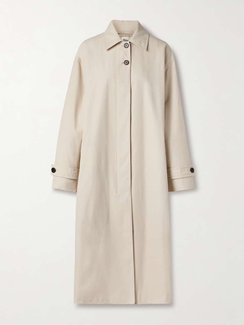 The Row Lolana Shell Trench Coat