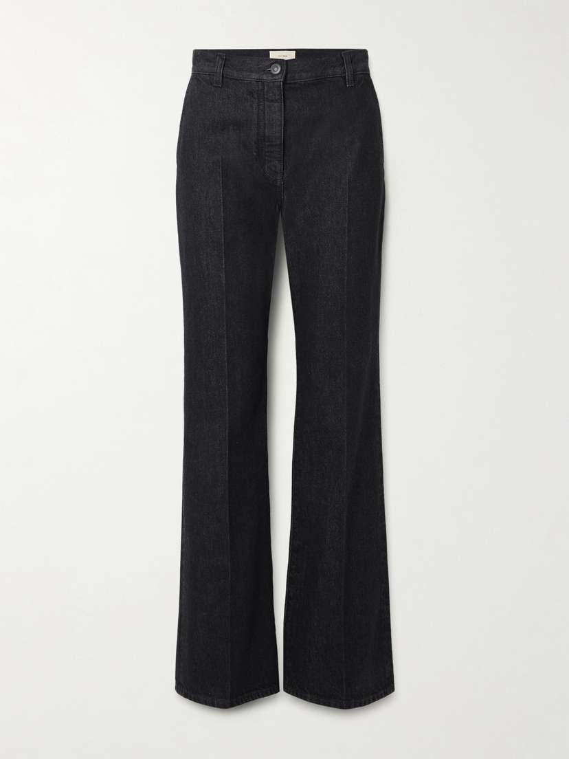 The Row — Vita mid-rise straight-leg jeans