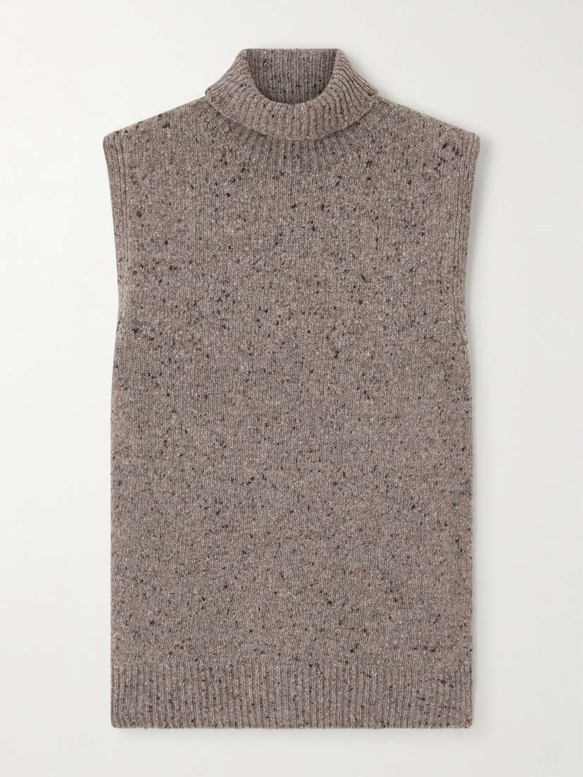The Row Merilas Cashmere Turtleneck Tank