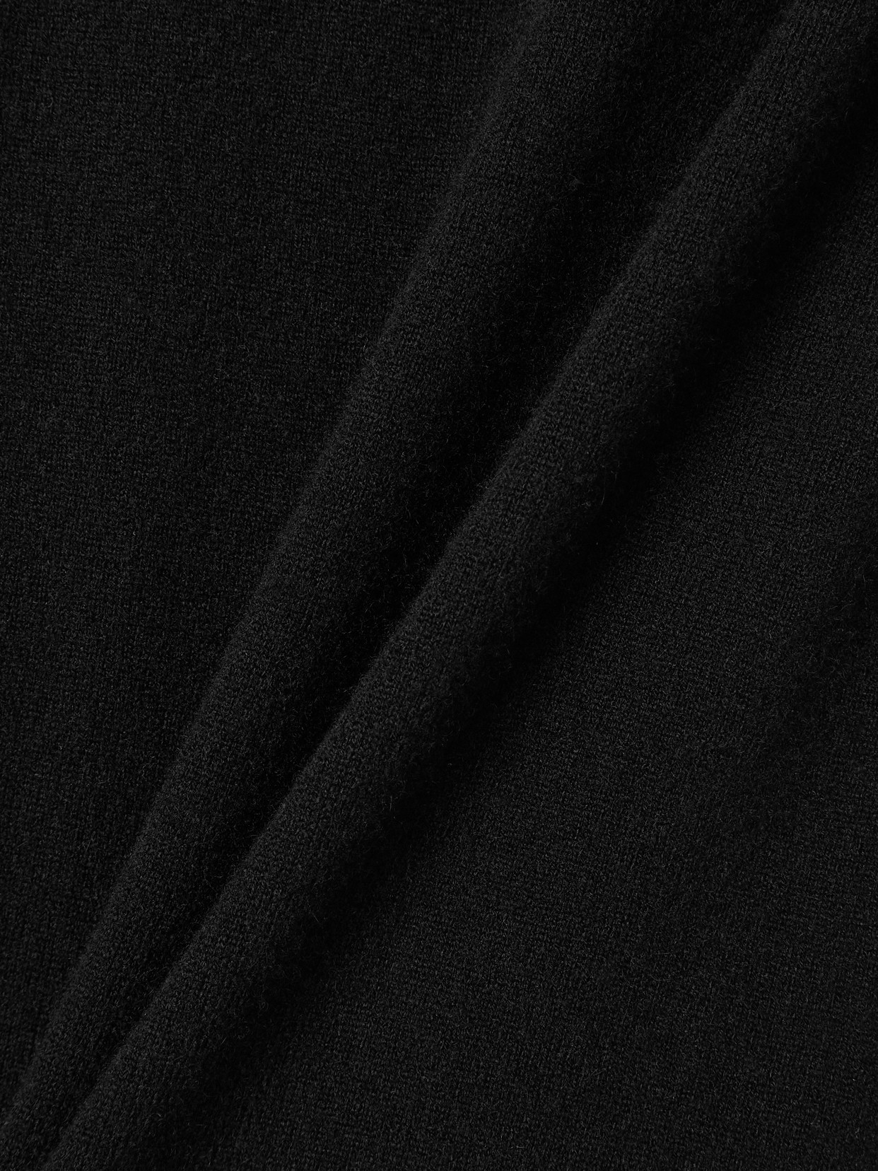 The Row Stepny Wool And Cashmere Turtleneck Sweater In Black