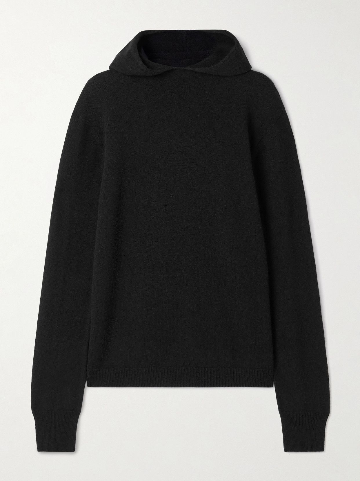 The Row Missa Cashmere Hoodie In Black