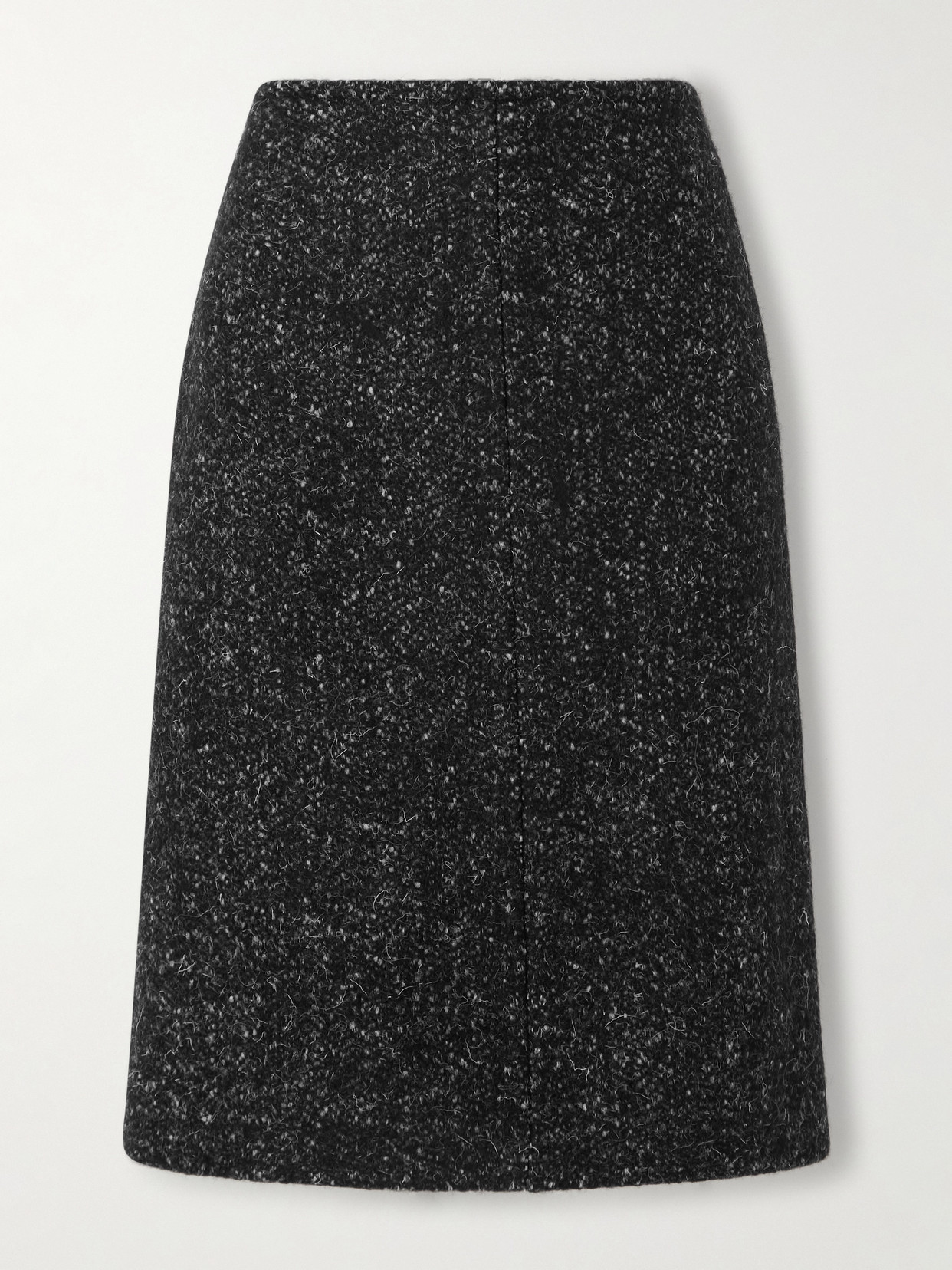 The Row Malva Wool Skirt In Gray