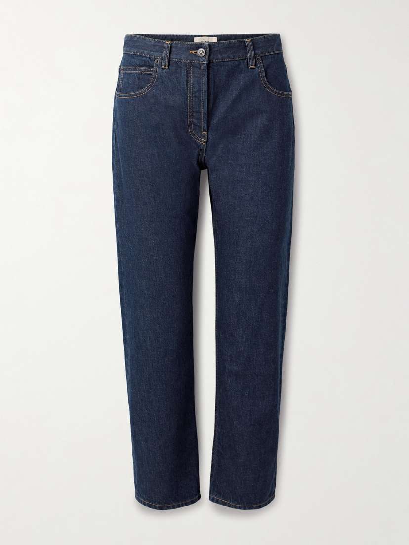 The Row Riaco Mid-rise Straight-leg Jeans
