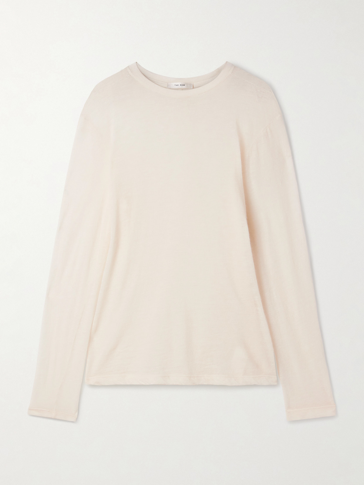 The Row Amia Cashmere Sweater In Neutral