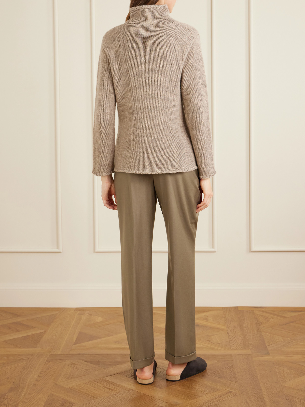 Mariam Turtleneck Cashmere Sweater