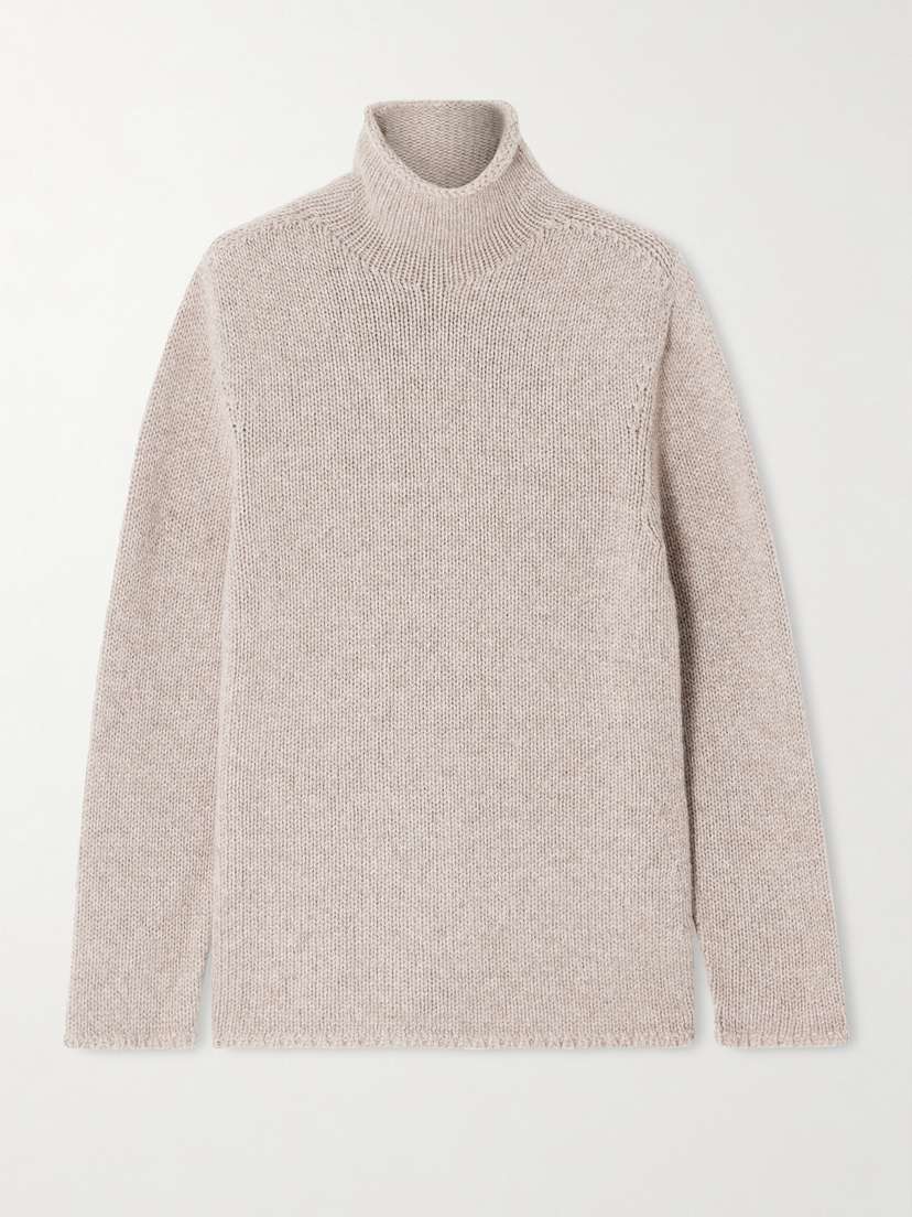 The Row Mariam Turtleneck Cashmere Sweater