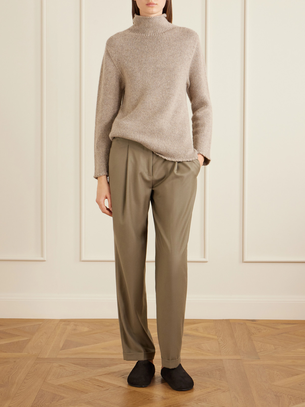 Mariam Turtleneck Cashmere Sweater