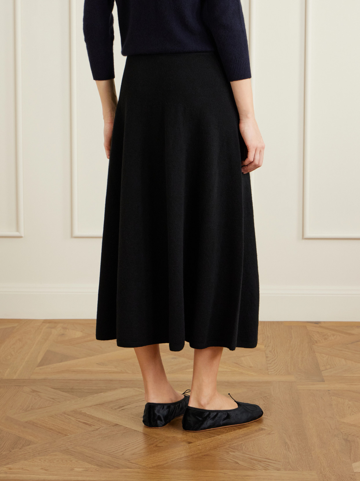 Masini Cashmere-Blend Midi
