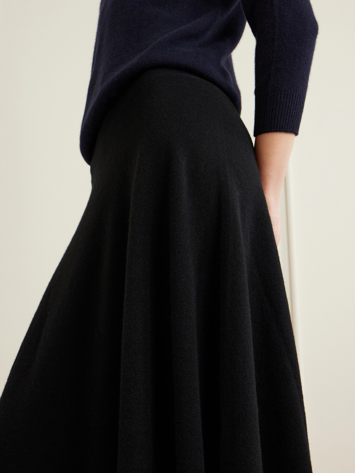 Masini Cashmere-Blend Midi
