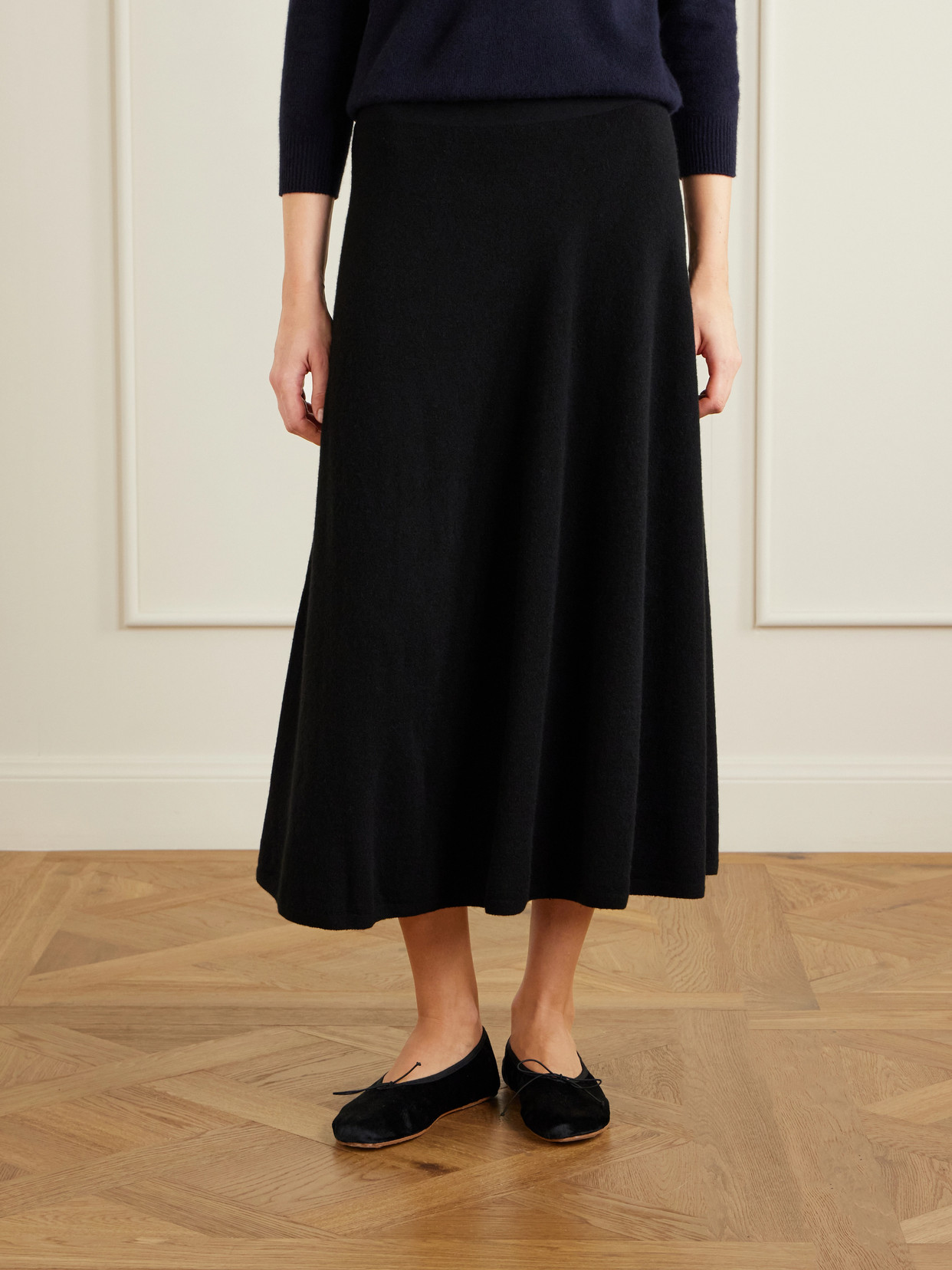 Masini Cashmere-Blend Midi