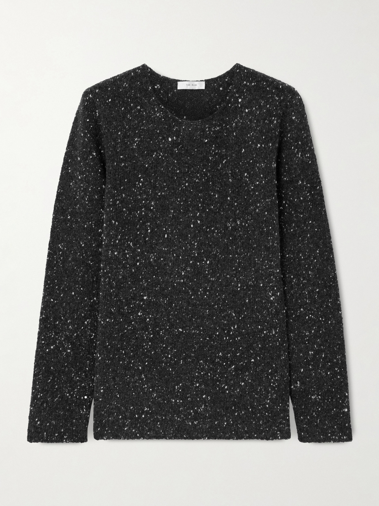 The Row Maira Cashmere Sweater In Gray