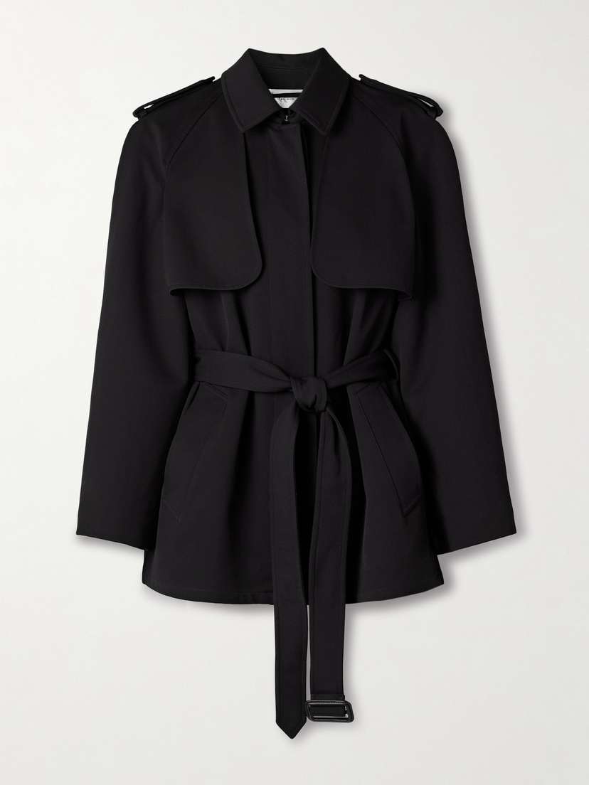 The Row Usuaia Belted Wool-twill Jacket