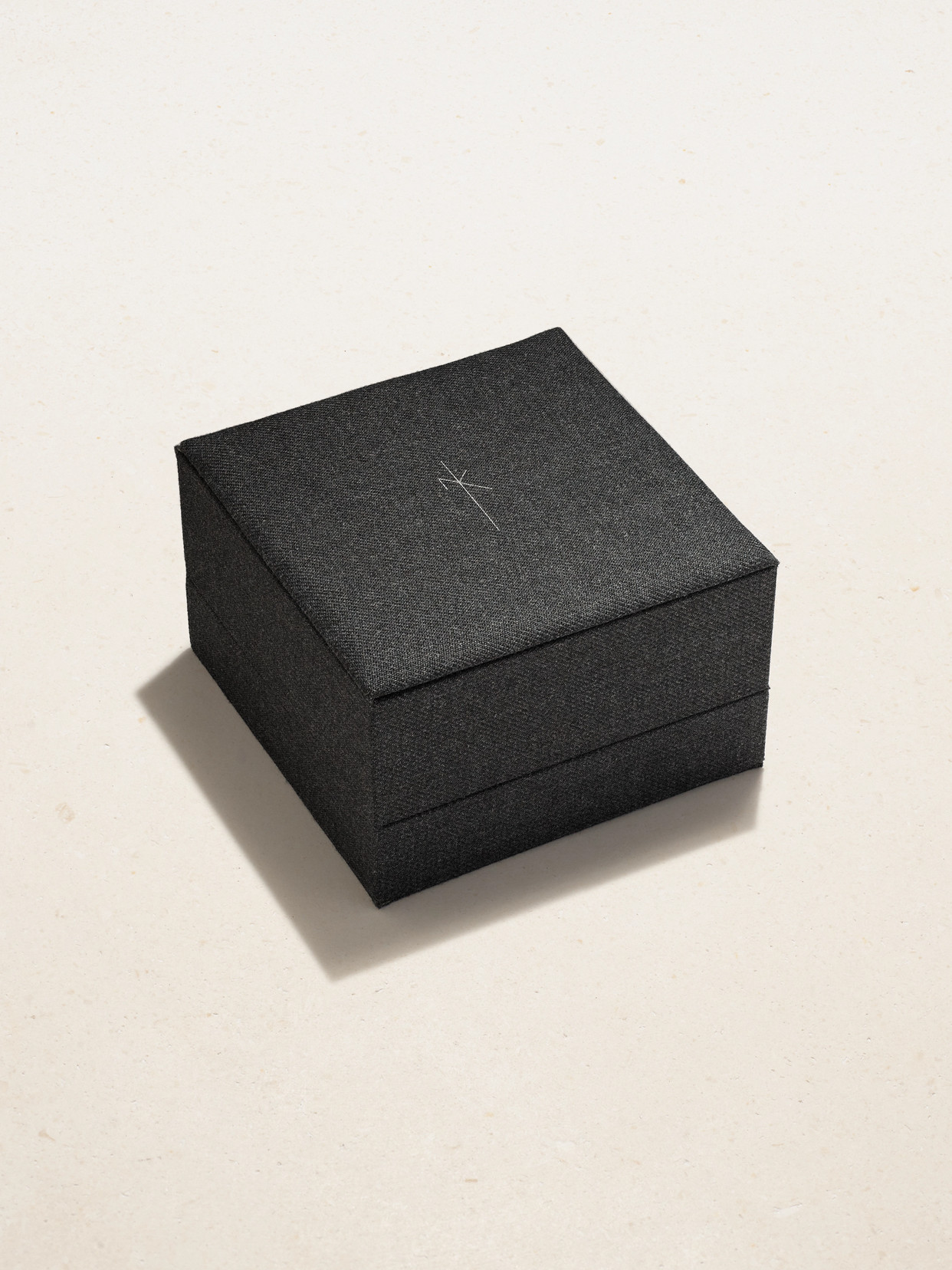 Nikos Koulis Oui 18-karat White Gold, Diamond And Enamel Ring In Black