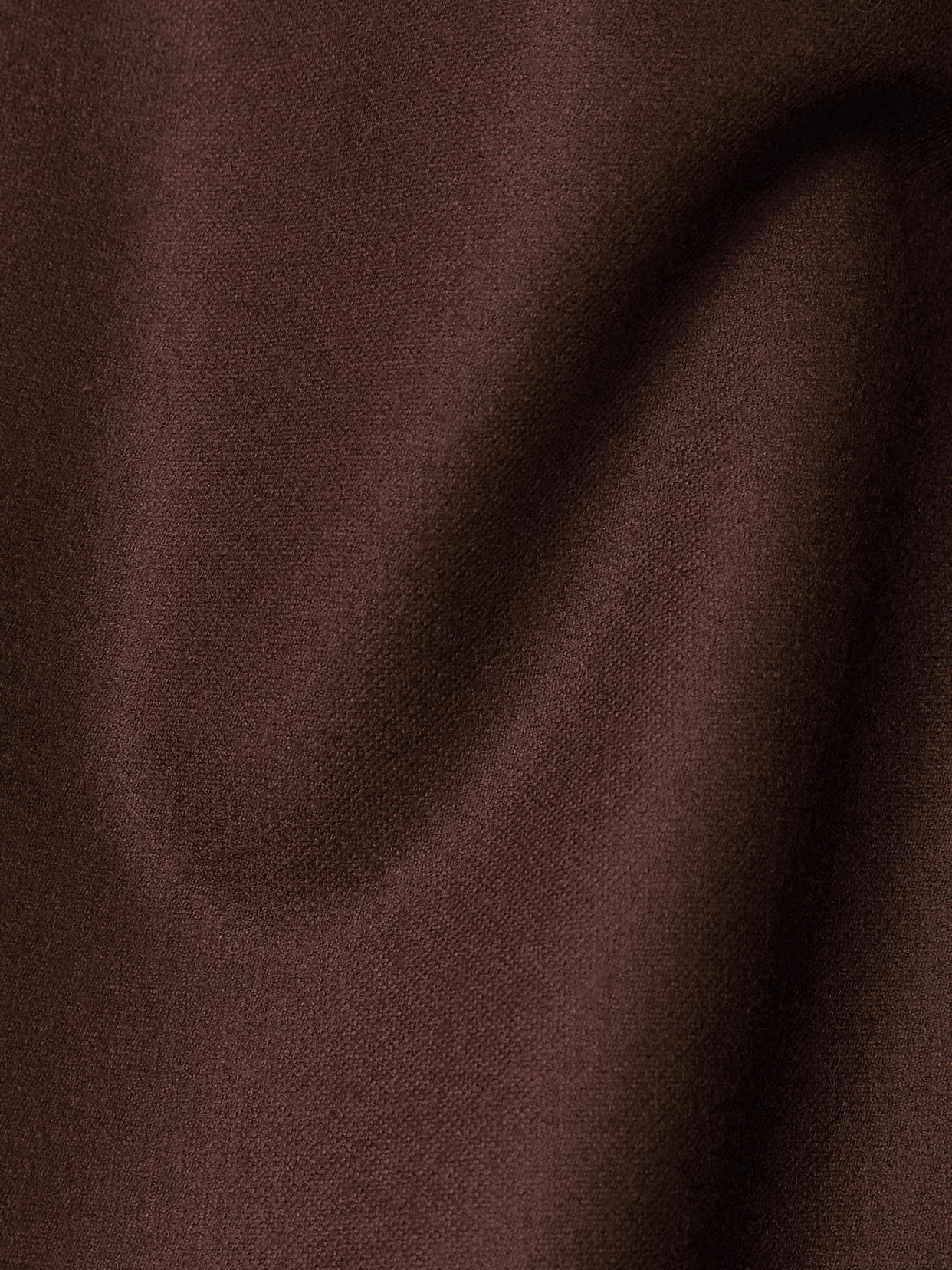 Cortana Fabula Scarf-detailed Wool-blend Blouse In Brown