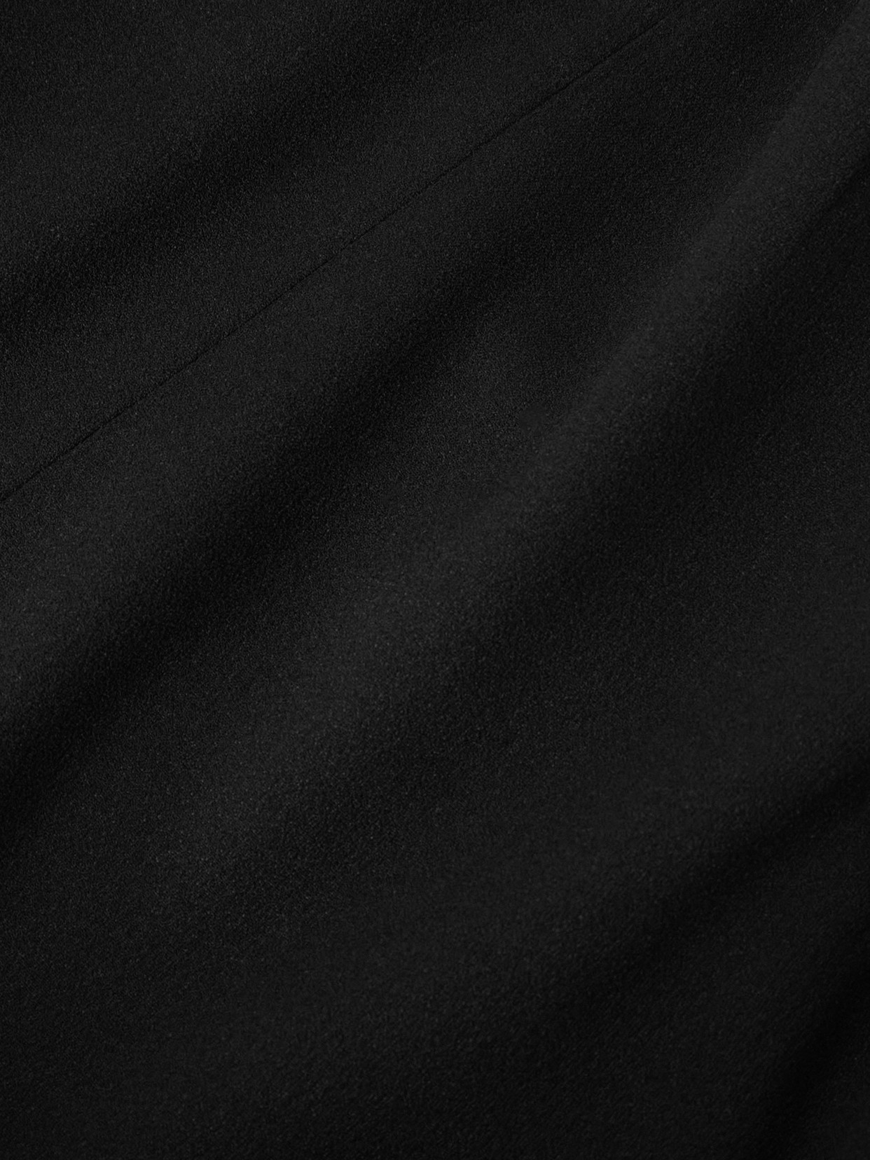 Cortana Ever Off-the-shoulder Stretch-crepe Wrap Blouse In Black