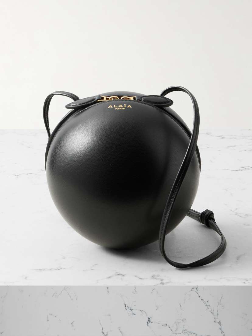 Alaïa Sphere Leather Shoulder Bag