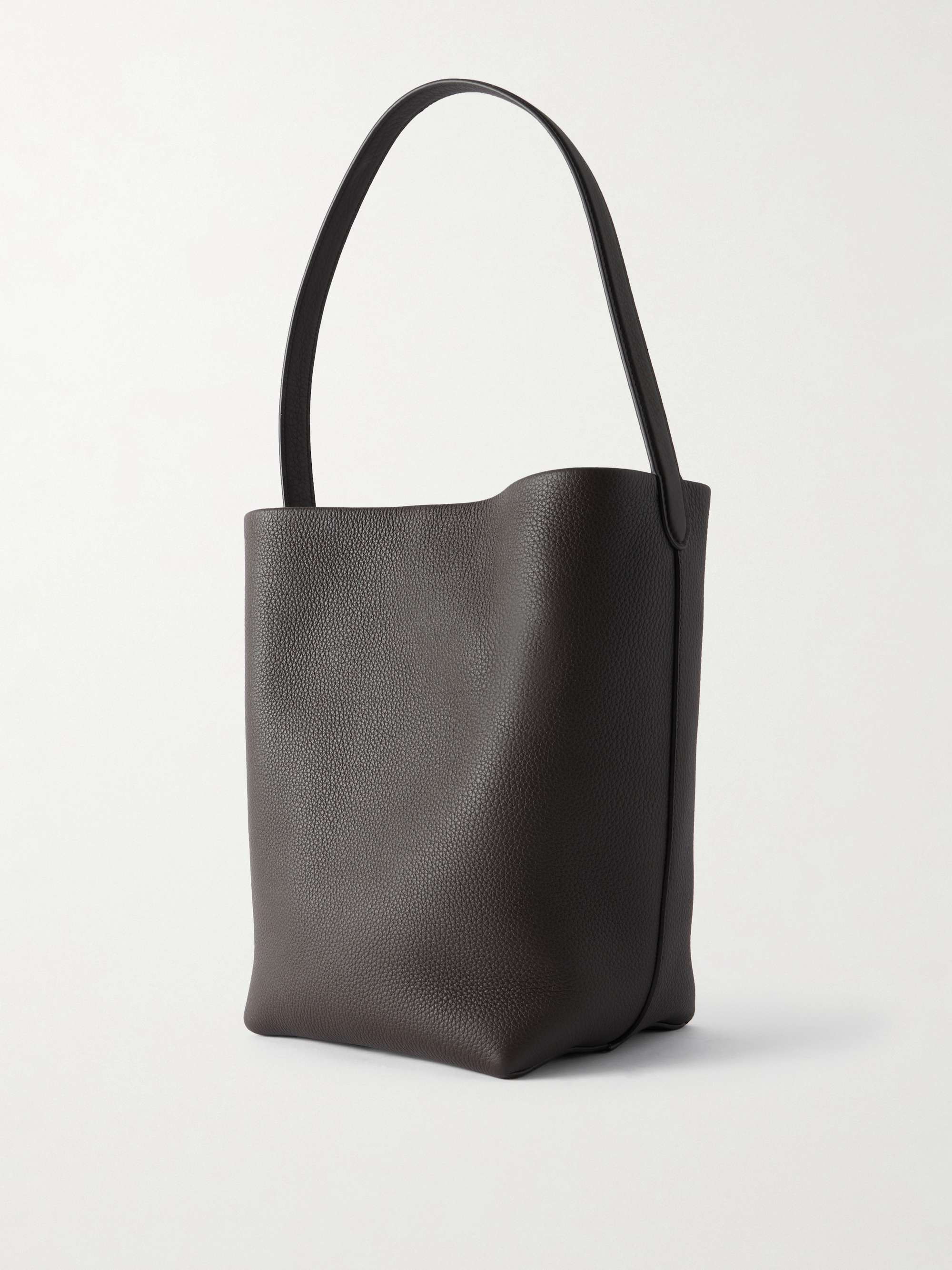 THE ROW N/S Park medium textured-leather tote