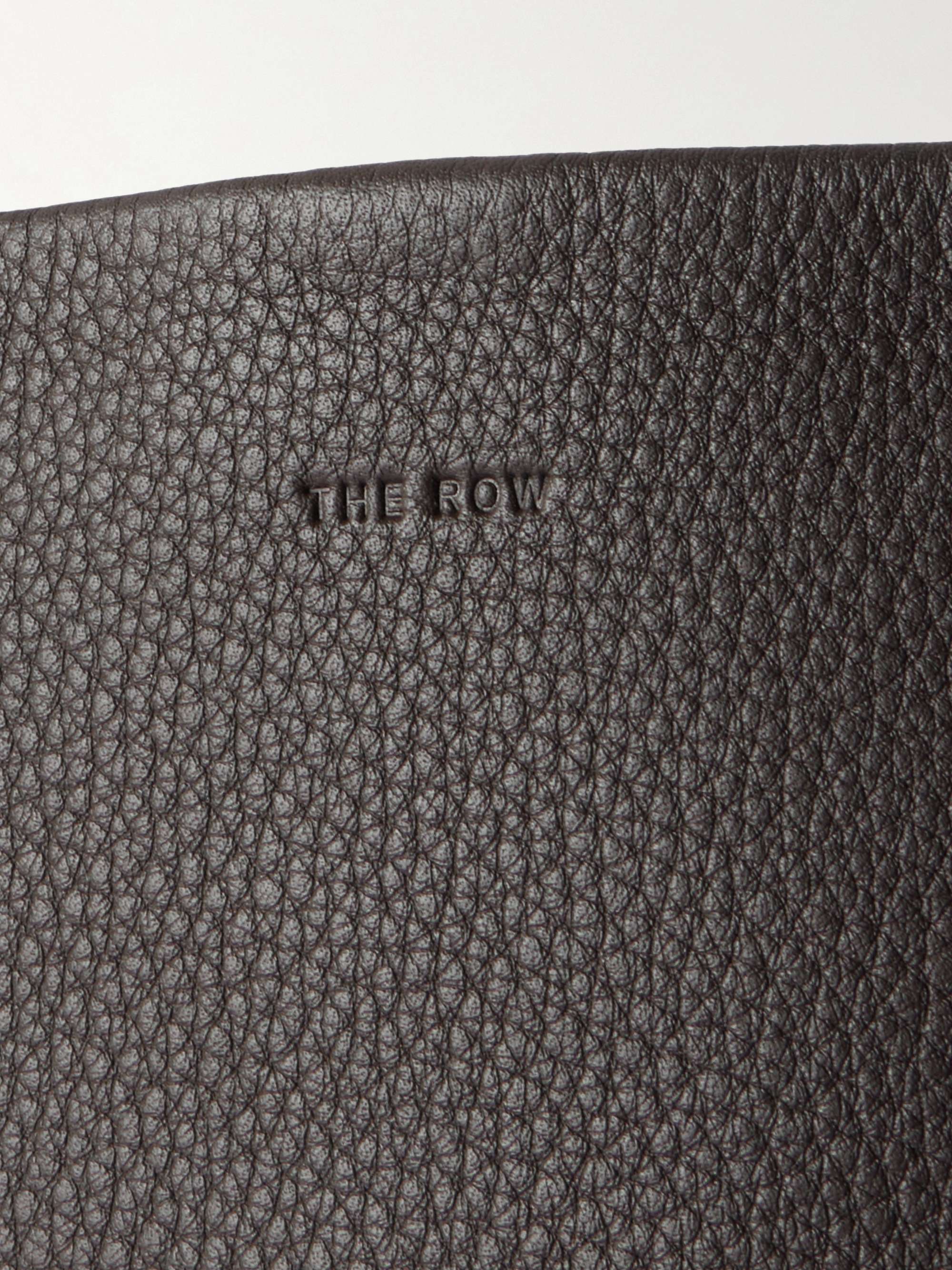 THE ROW N/S Park medium textured-leather tote