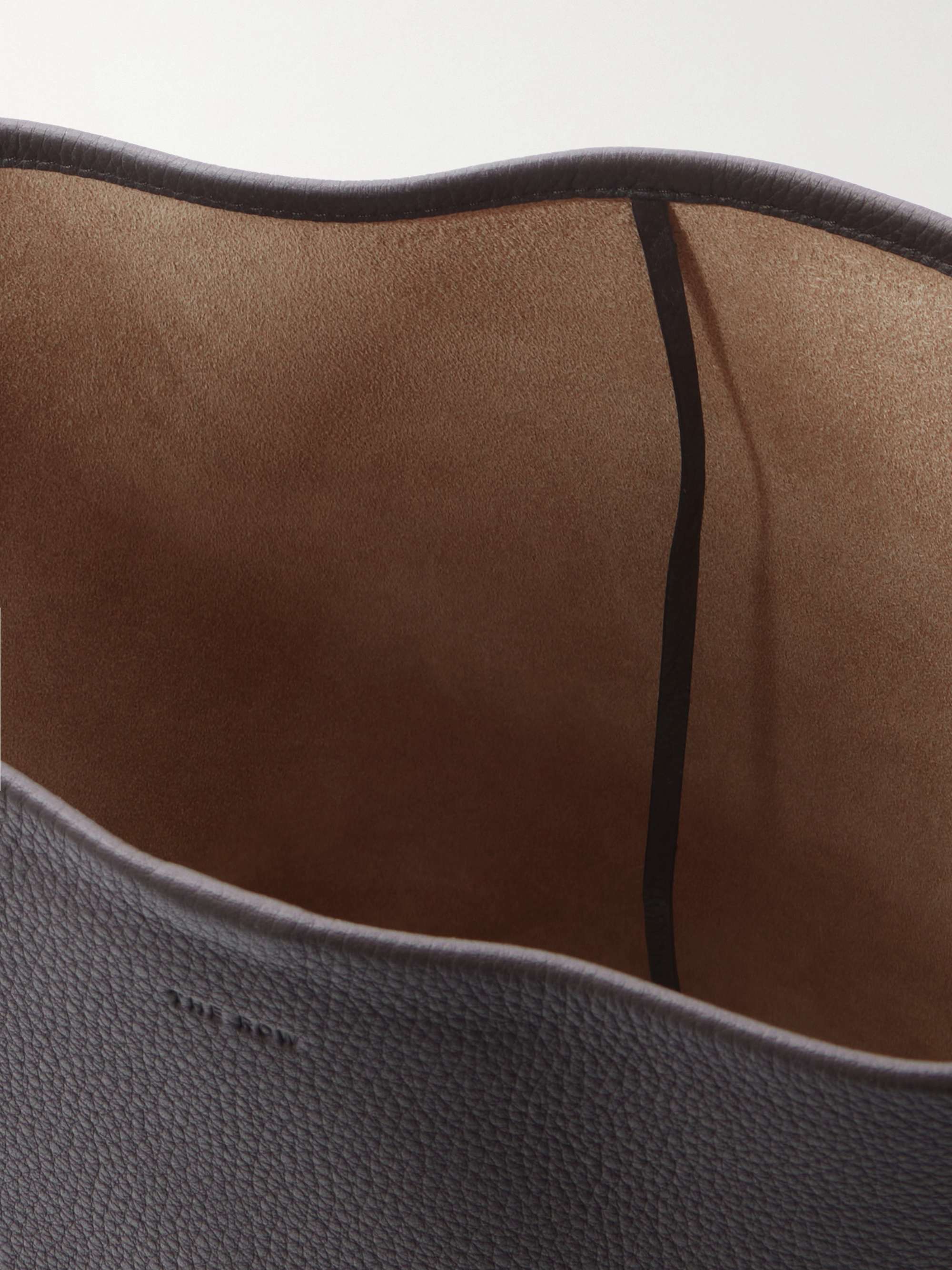 THE ROW N/S Park medium textured-leather tote